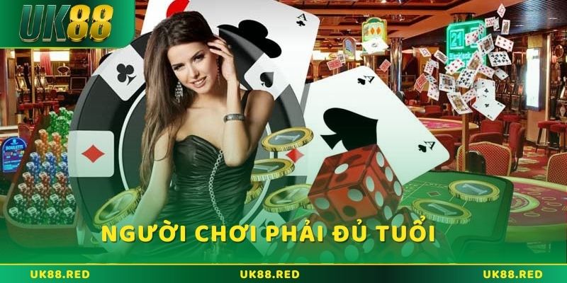 Hướng dẫn từ A-Z cách đăng ký UK88 dễ và nhanh nhất Đủ 18 tuổi trở lên và có trách nhiệm với bản thân